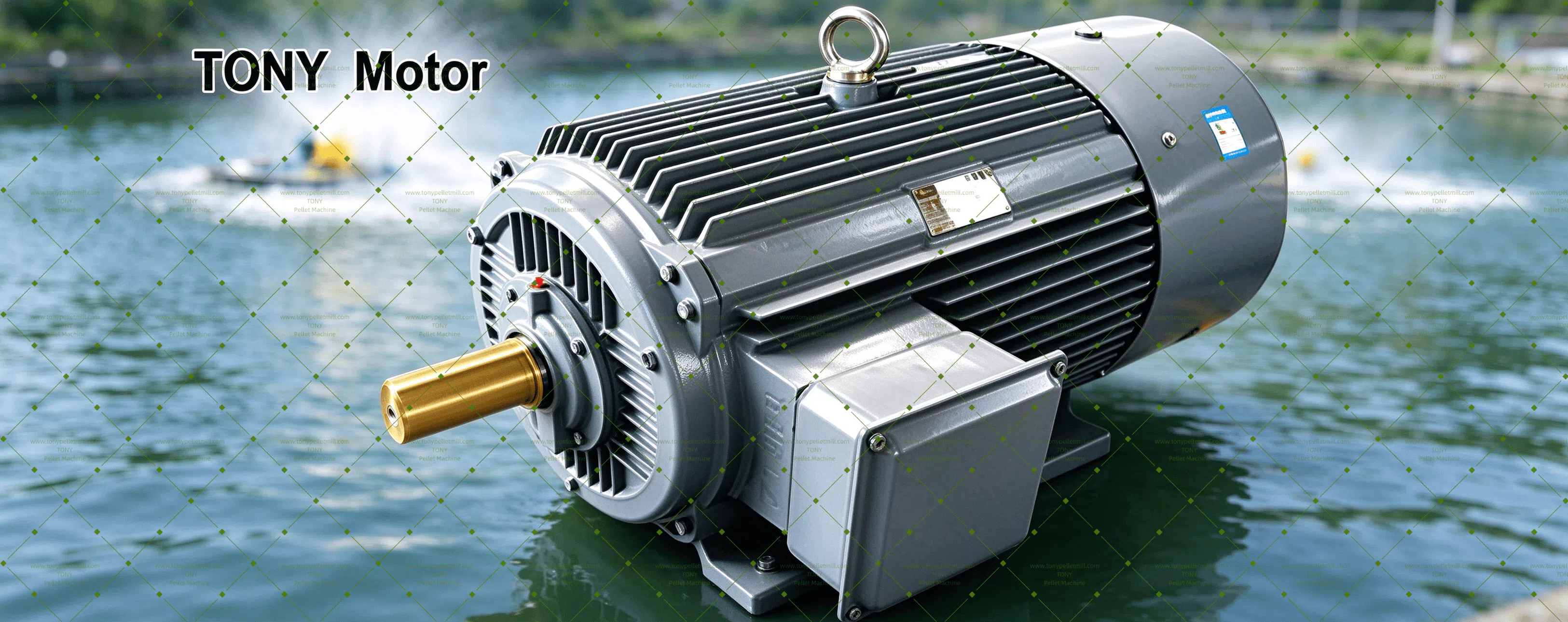 Fiskefoder-granulator