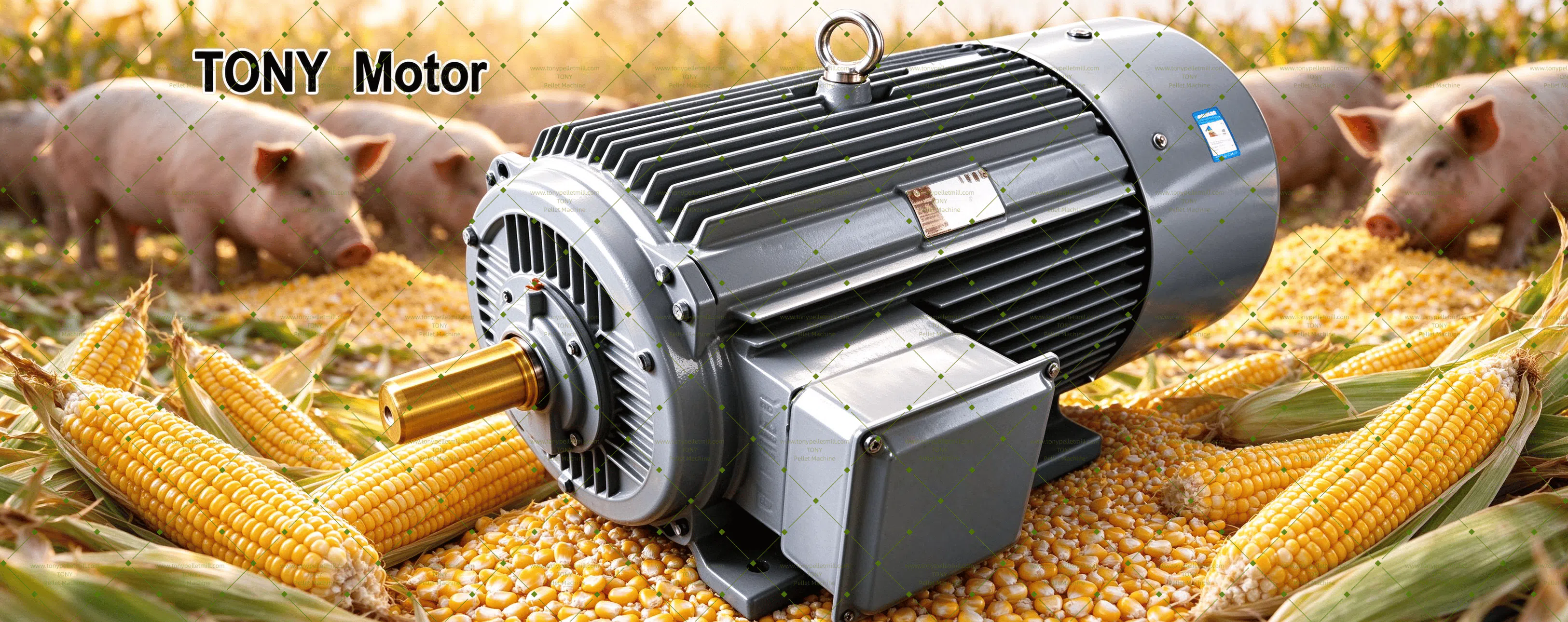 Majsgranulator