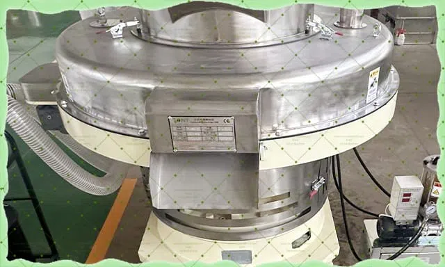 Pillemaskine til destilleringsrester