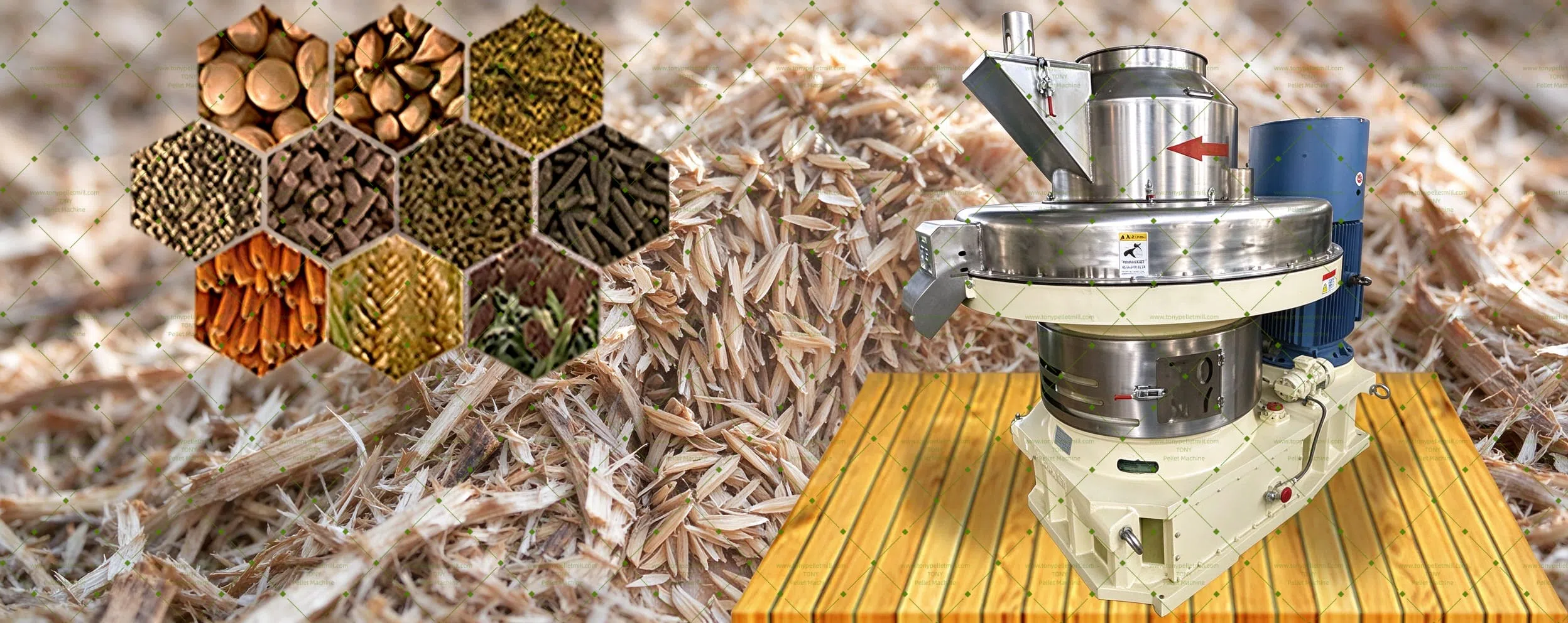 Palm Waste Pellet Making Machine