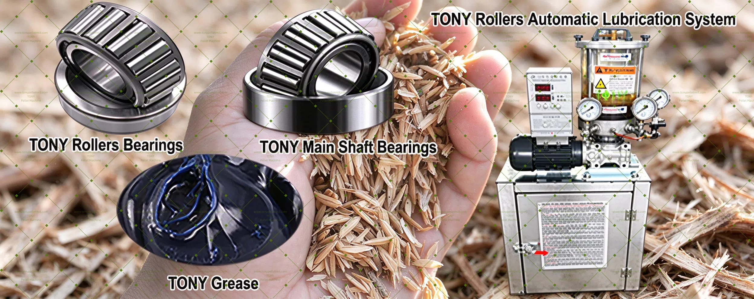 Palm Waste Pellet Making Machine