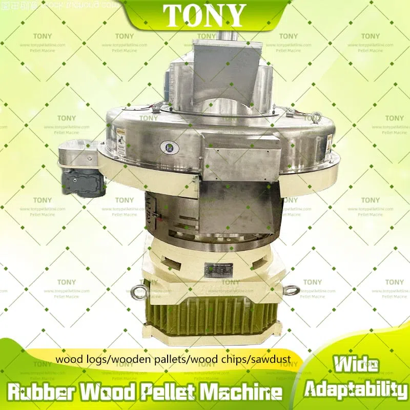 Máy viên nén gỗ cao su