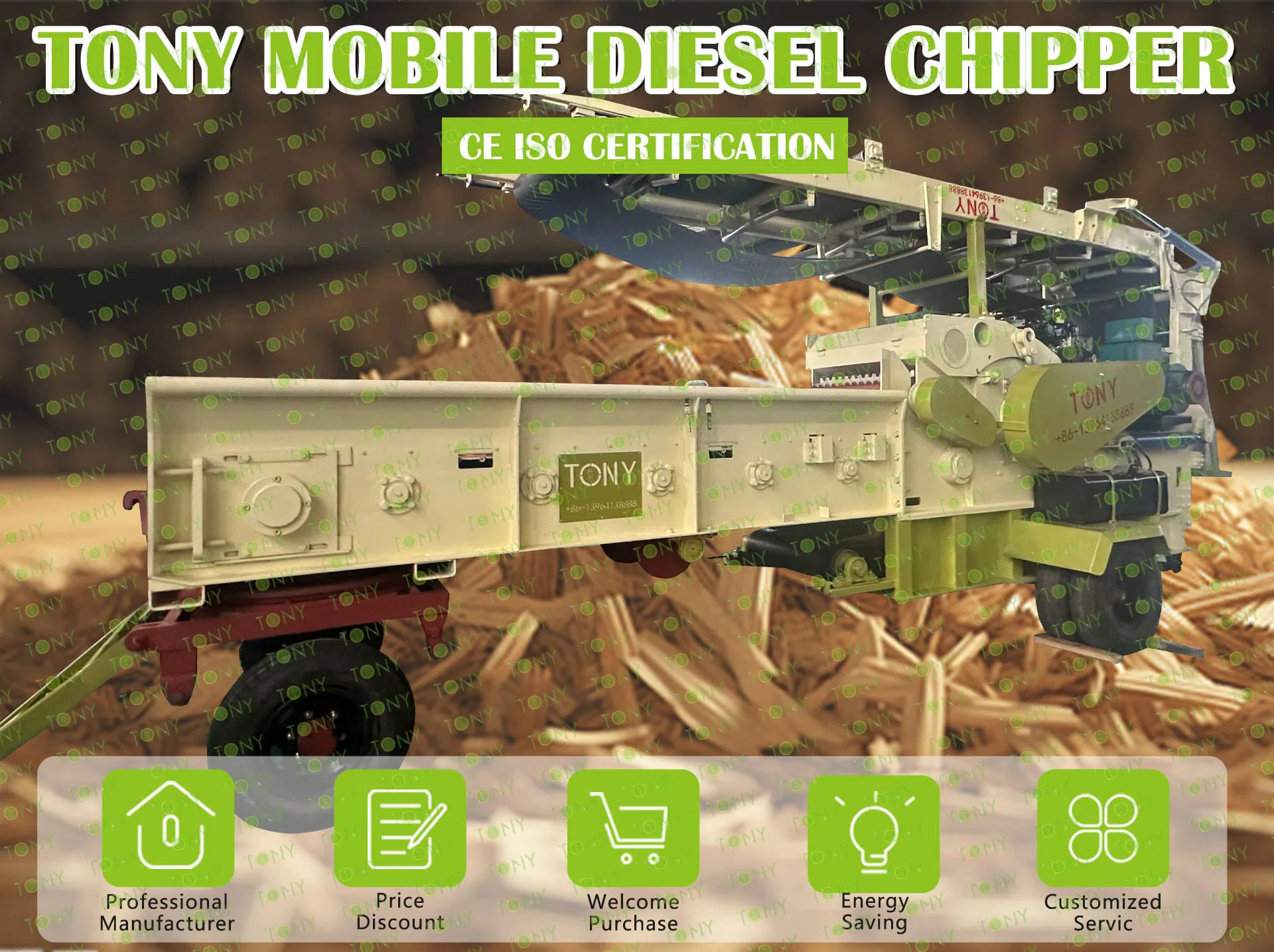 Mobil diesel flishugger