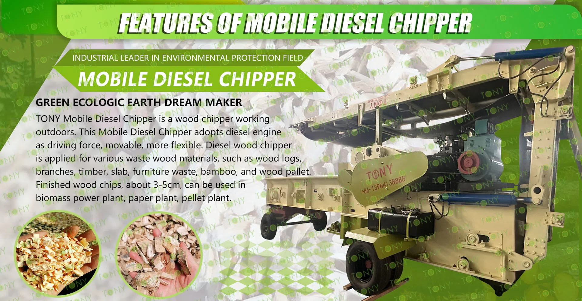 Mobil diesel flishugger