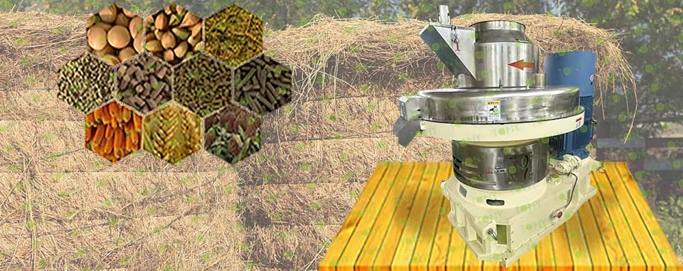 Riisikõrre biomassi graanulipress