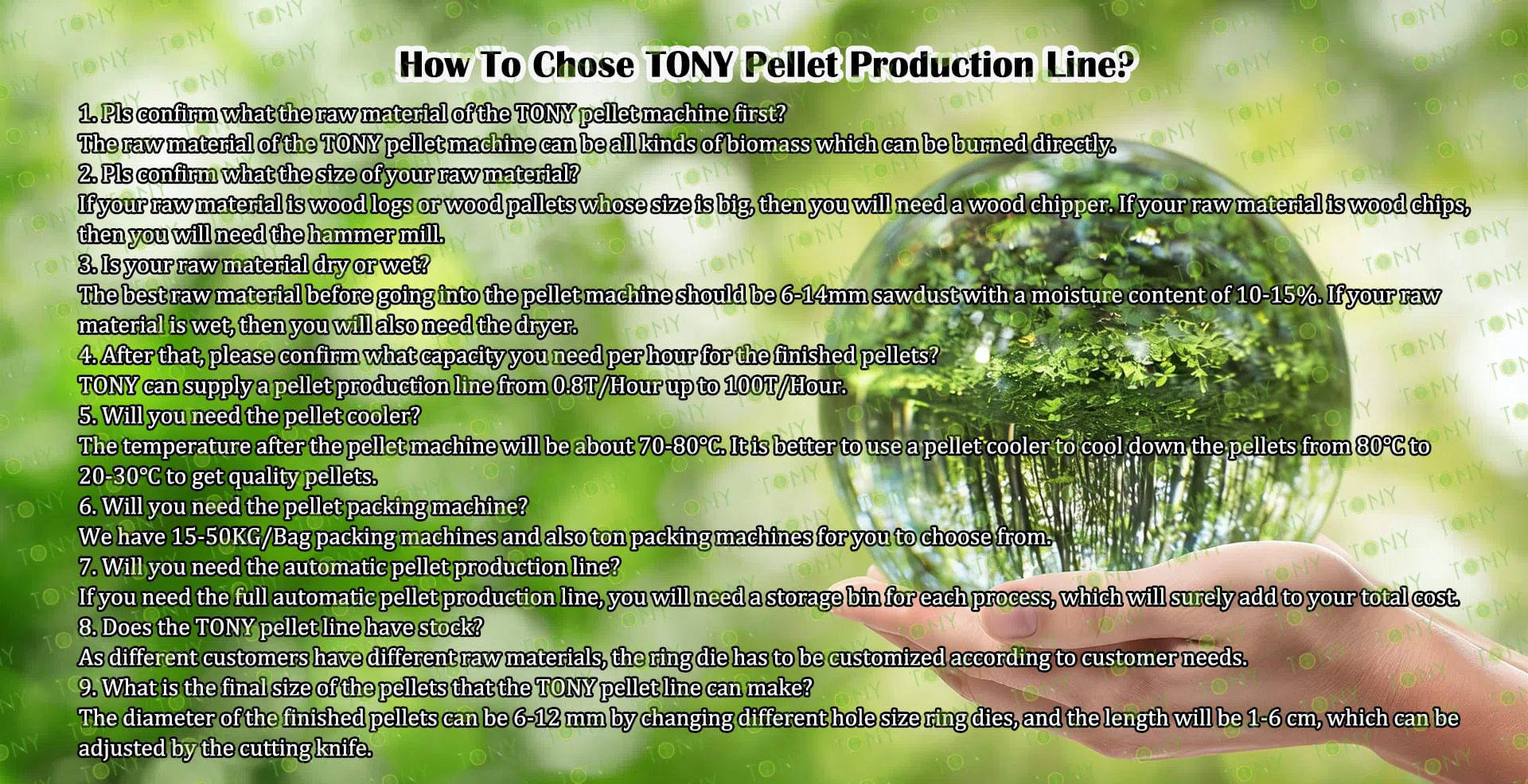 Produktionslinje til riskavspellets