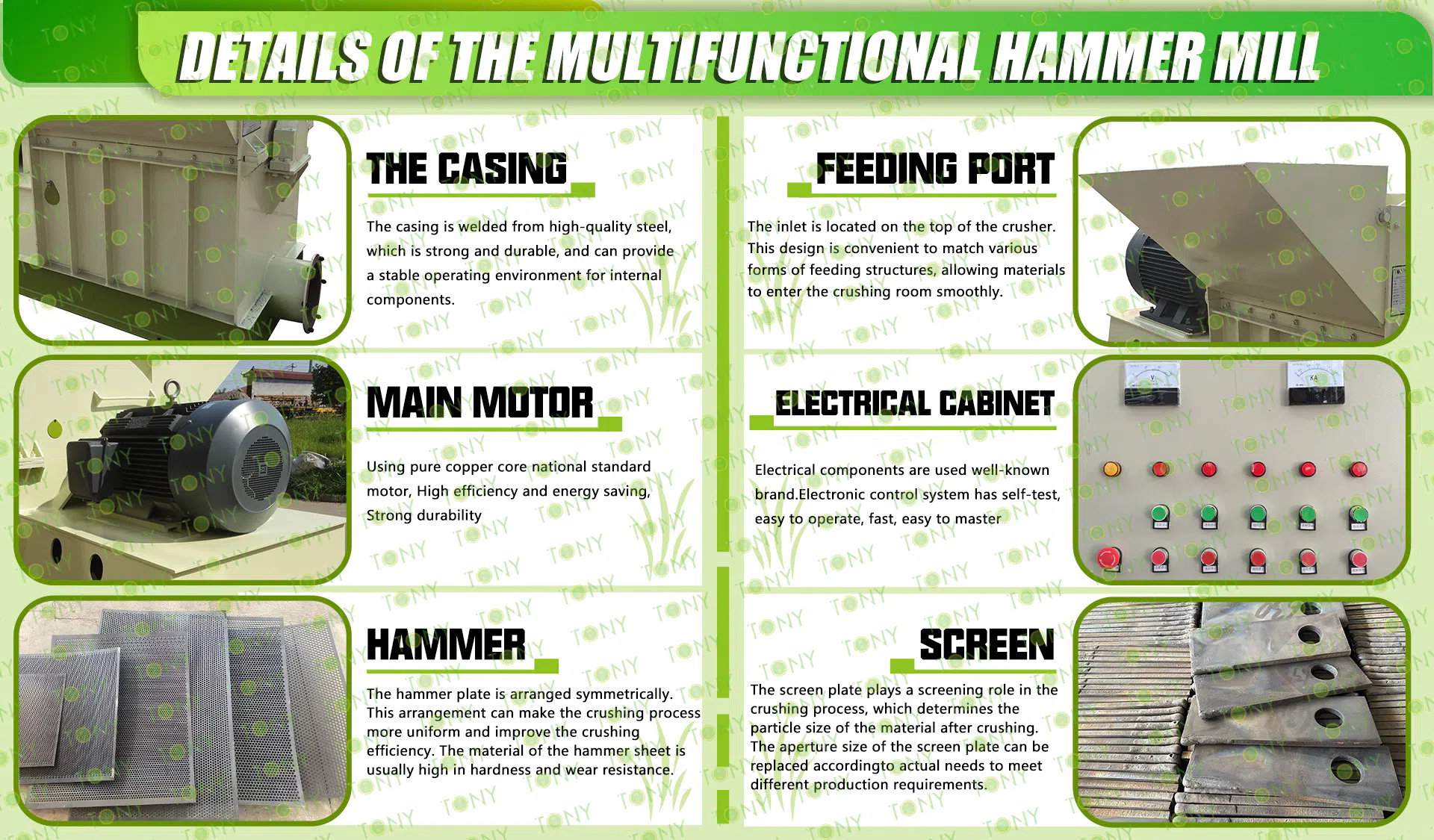 Multifunktionel hammerkværn