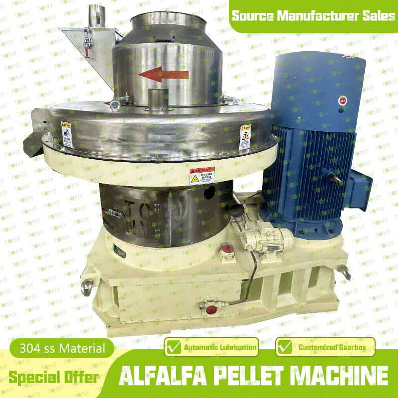 Alfalfa-pillemaskine