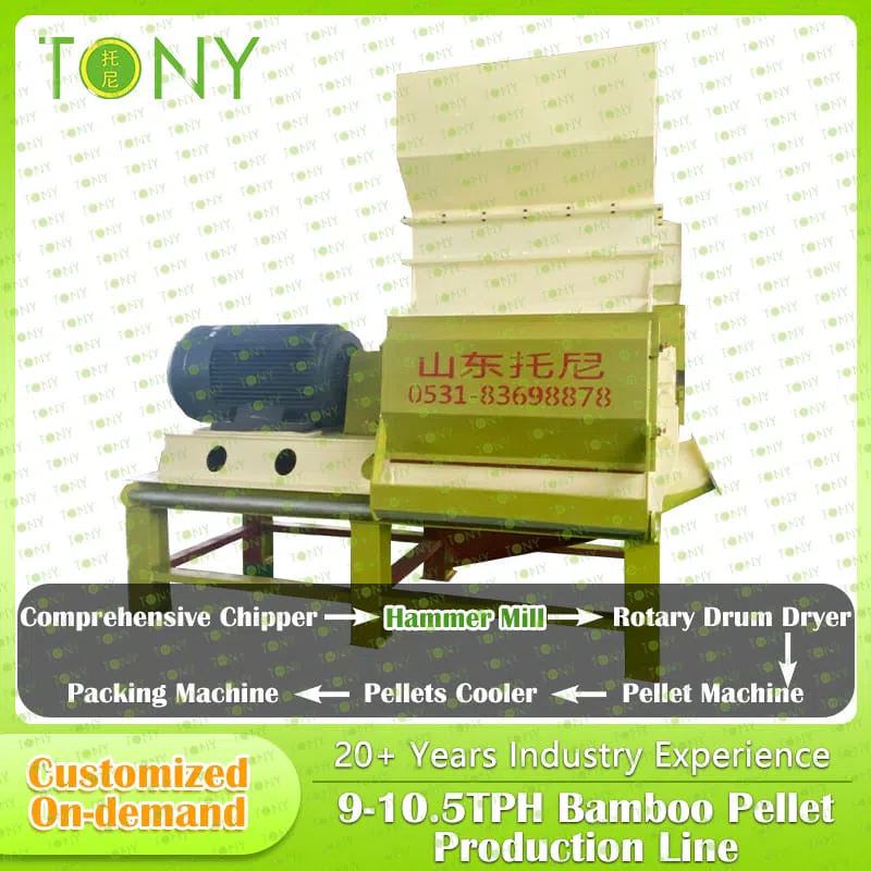 Bamboo Pellet Produktionslinje