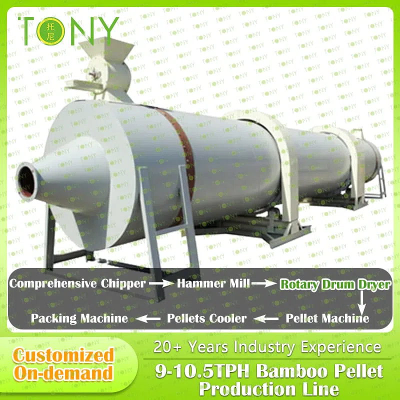 Bamboo Pellet Produktionslinje