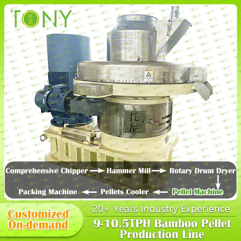 Bamboo Pellet Produktionslinje