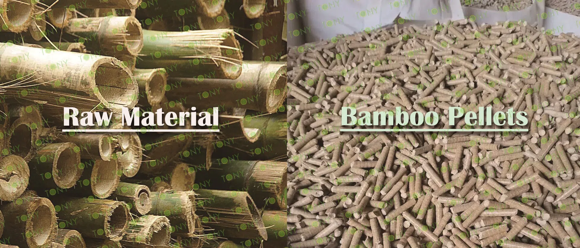 Bamboo Pellet Produktionslinje