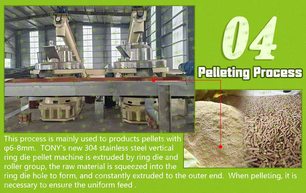 Bamboo Pellet Produktionslinje