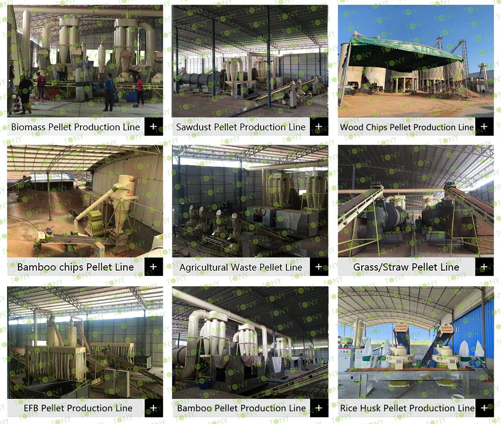 Bamboo Pellet Produktionslinje