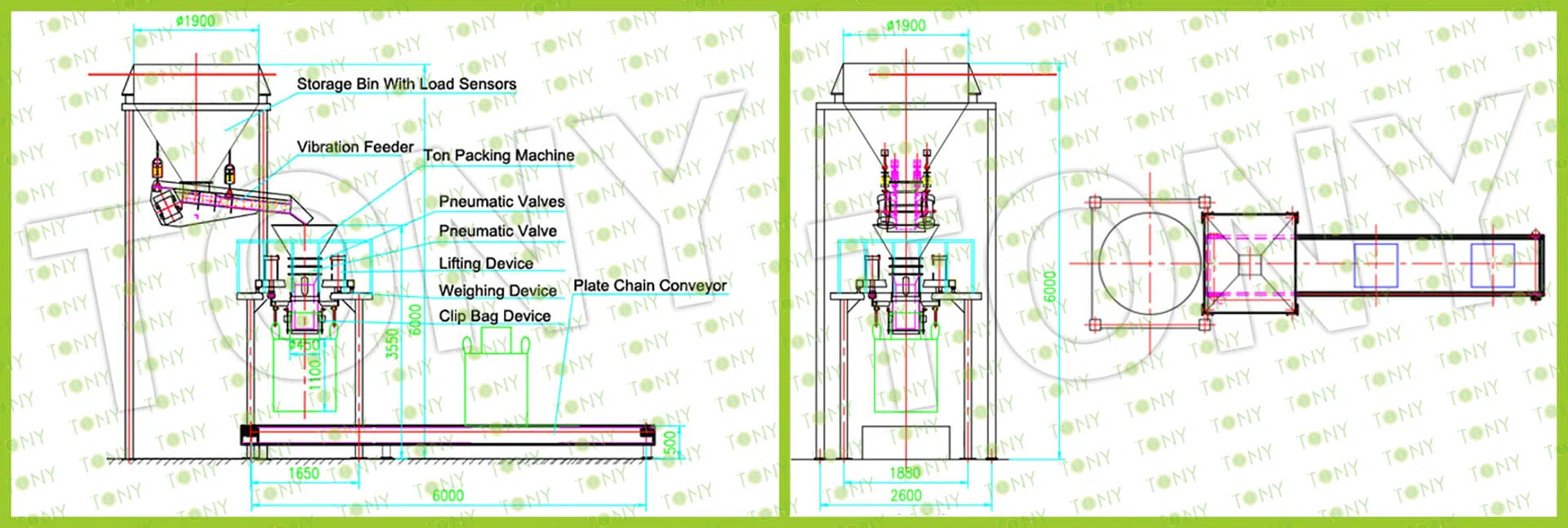 Ton Packing Machine