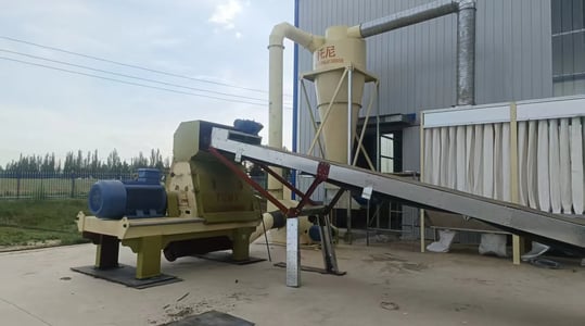 Ағаш бөренелерінен пеллет өндіру желісі