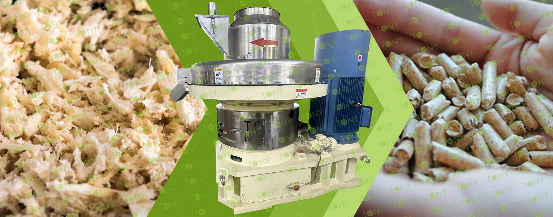 Bagasse Pellet Produktionslinje