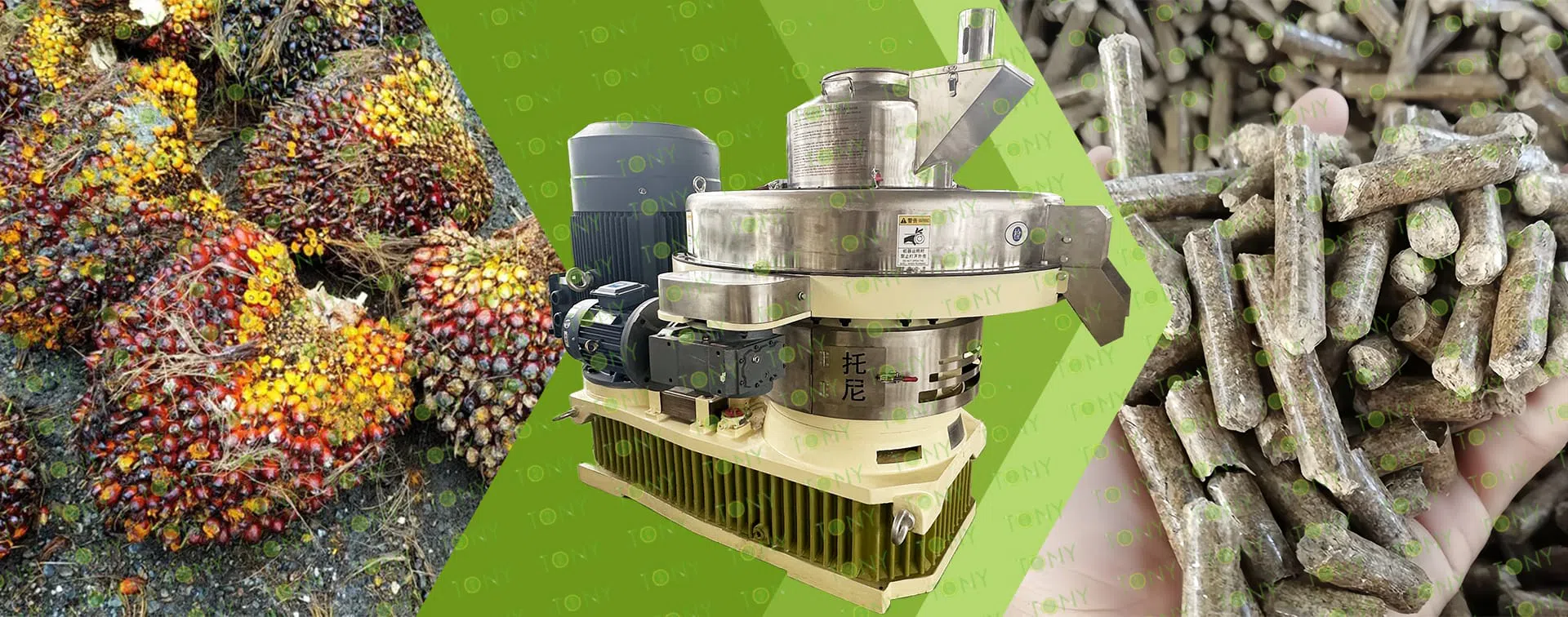 EFB-pelletproduktionslinje